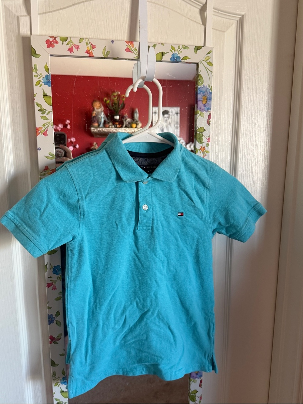 Tommy Hilfiger Kids' Turquoise Polo Shirt